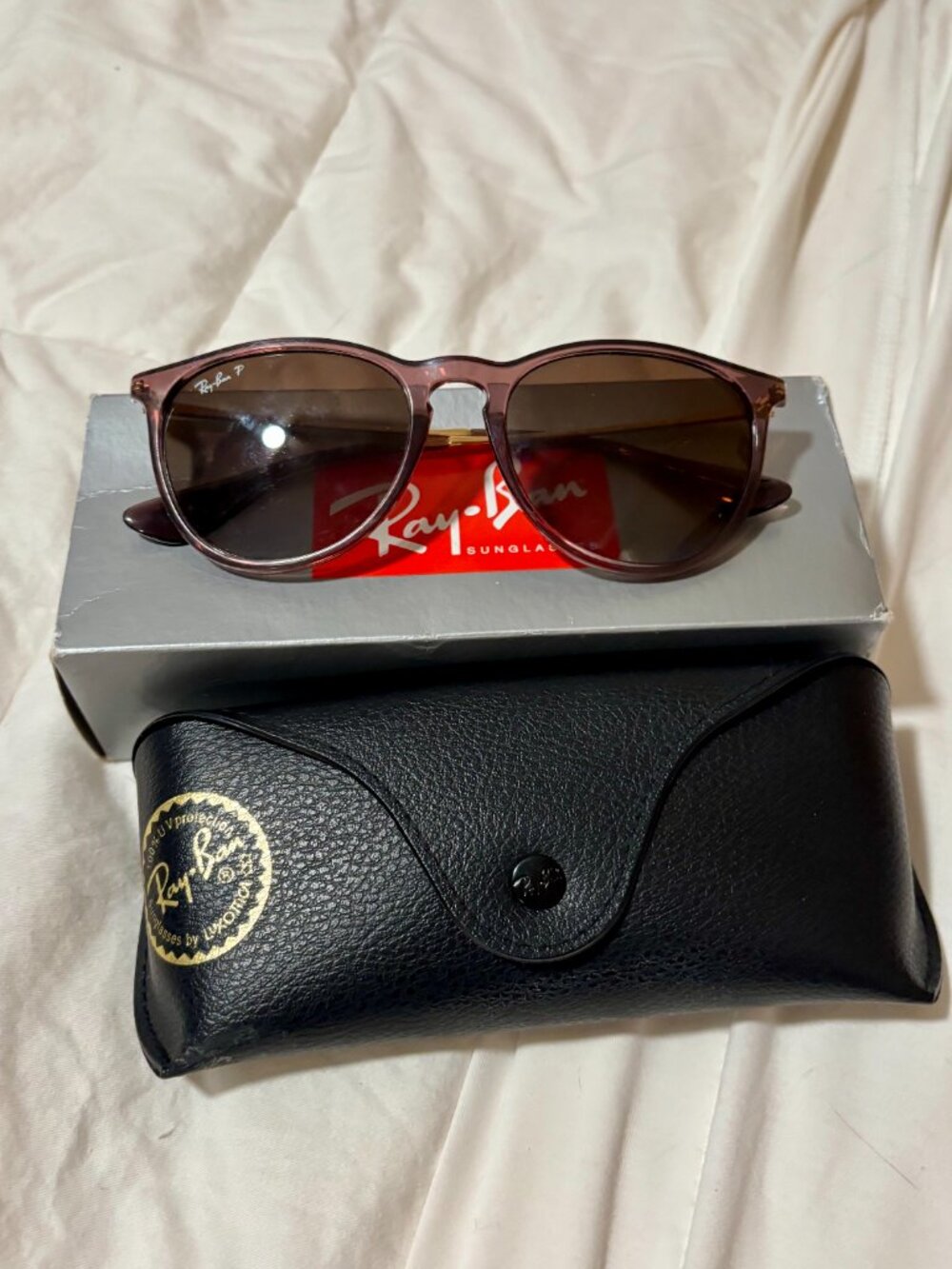 Ray-Ban Pink Sunglasses - Picture 3 of 15